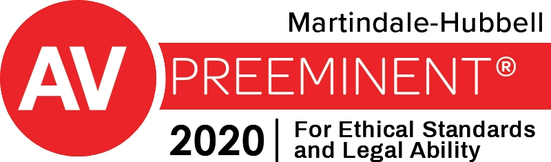Image of AV Preeminent award for 2020